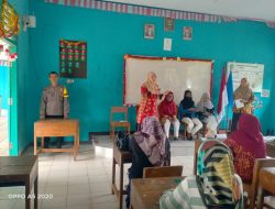 Bhabinkamtibmas Hadiri Kegiatan Program Nasional Gerakan Pangan Oleh BPOM di Kelurahan Sumber Jaya