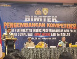 Prestasi Gemilang, Polda Bengkulu Kembali Raih Penghargaan Terbaik Dalam Indeks Profesionalitas ASN 2024