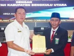 Sekda Bengkulu Utara Dengan Pengadilan Agama Arga Makmur Tandatangani MOU Penerapan Aplikasi E-Mosi Caper