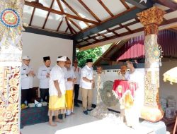Bupati Seluma Resmikan Balai Peyadnyan Umat Hindu di Tanjung Kuaw