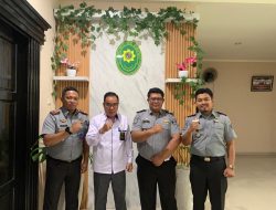 Dukung Sinergi Dalam Pelayanan Hukum, Karutan Bengkulu Melakukan Kunjungan Kerja ke PN Bengkulu