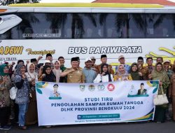 Dorong Perubahan Perilaku Pengelolaan Sampah, Gubernur Rohidin Lepas Peserta DLHK Untuk Study Tiru
