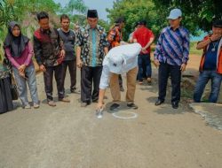 Program Seribu Jalan Mulus, Bupati Seluma Beri Titik Nol Pembangunan Jalan