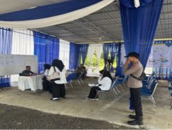 Personil Polresta Bengkulu Lakukan Pengamanan Seleksi CPNS T.A 2024