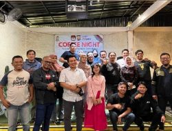 Jalin Kolaborasi , SMSI Provinsi Bengkulu Gelar Acara Coffee Night Bersama Forkopimda Lebong