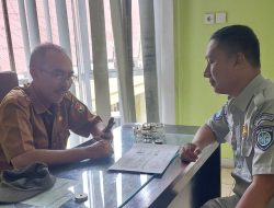 Jasa Raharja Bengkulu Datangi RSUD Mukomuko, Mengenai Tunggakan kendaraan Dinas