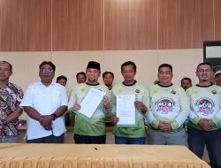 Poktan Jawara Agrobisnis Binaan Satgaswil Bengkulu Menandatangani PKS dengan Dinas TPHP Provinsi
