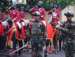 Polri Gladi Bersih Apel Gelar Pasukan, Keamanan Pelantikan Presiden