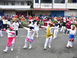 Dukung Kesehatan Masyarakat, Pjs Bupati Rejang Lebong Pimpin Senam Bersama