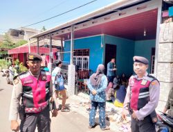 Kasubsatgas Ratu Samban, Laksanakan Pengamanan Paslon Walikota No Urut 4