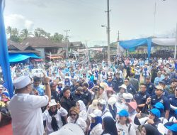 Kompak, Ribuan Emak-emak di Lebong Deklarasi Menangkan Helmi-Mian Pilgub 2024