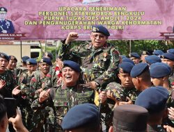 Kapolda Bengkulu Dianugerahi Gelar Warga Kehormatan Brimob Polri