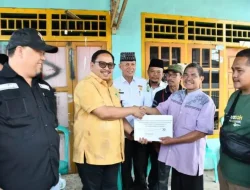 Program Peduli Sesama, Korban Kebakaran Terima Bantuan Uang Tunai Sebesar Rp 16 Juta