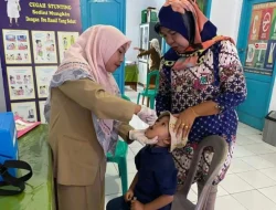 Pemberian Imunisasi Polio di Rejang Lebong Mencapai 77,8 Persen