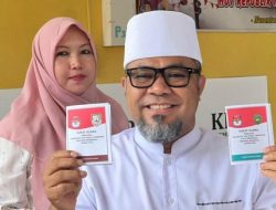Nyoblos Bareng Keluarga, Cagub Bengkulu Helmi Optimis Menang Pilkada