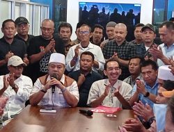 Cagub Bengkulu Helmi Hasan Bersama Kuasa Hukum, Gelar Konferensi Pers di DPW PAN