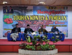 Dorong Pengembangan Usaha Mikro Masyarakat, Plt Gubernur Bengkulu Resmikan  Kontes Ikan Louhan