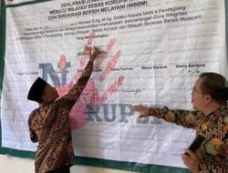 Hebat, Prestasi Gemilang di Raih Tiga MAN Sebagai Wilayah Bebas Korupsi