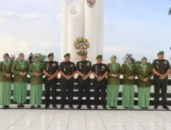 Peringati Hari Juang TNI AD, Korem 041/Gamas Gelar Ziarah di Makam Pahlawan