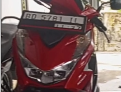 Jenguk Keluarga Dipuskesmas, Motor Raip Diembat Maling