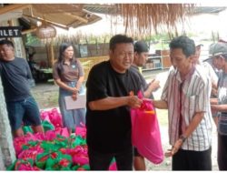 Owner MD Land, Medi Heriansyah Salurkan 120 Paket Sembako Pada Masyarakat Terdampak Cuaca Buruk