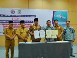 Pemprov Bengkulu Tandatangani Perjanjian Kerja Sama Hibah Lahan Untuk Bakamla RI