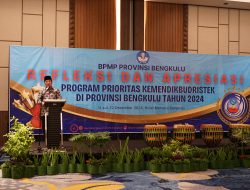 BPMP Provinsi Bengkulu Gelar Kegiatan Refleksi dan Apresiasi Program Prioritas Kemendikbudristek Tahun 2024