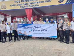 Pemkab Seluma Bersama Polres Seluma Pantau Nataru 2024