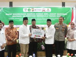 Asisten I Khairil Anwar Buka Rapat Kerja Daerah Baznas