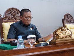 Ketua DPRD Provinsi Bengkulu, Sumardi Pimpin Rapat Paripurna Terakhir Tahun Sidang 2024