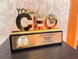 Dirut Bank Bengkulu, Beni Harjono Raih Penghargaan TOP 100 CEO