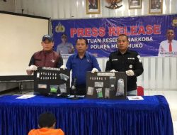 Polres Mukomuko Bekuk Terduga Pengedar Narkoba di Ipuh