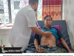 Lapas IIA Lakukan Pemeriksaan Kesehatan Dan Pengobatan