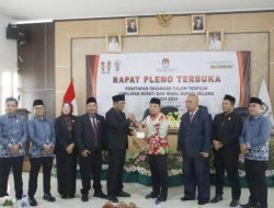 Sekda Seluma Hadianto Hadiri Rapat Pleno Terbuka Penetapan Pasangan Cabup dan Cawabup Terpilih