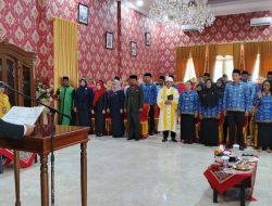 Pemkab BU Lakukan Rotasi Jabatan, Pengambilan Sumpah Janji dan Pelantikan Jabatan Tinggi Pratama