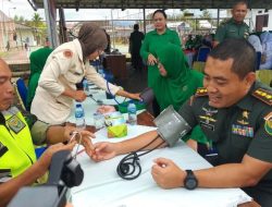 Kodim 0408 Bengkulu Selatan Laksanakan Aksi Donor