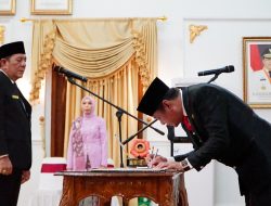 Haryadi Resmi Jabat Pj Sekda Bengkulu, Siap Perkuat Kolaborasi dengan OPD