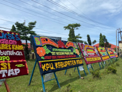 Polres Kaur Kebanjiran Karangan Bunga Atas Keberhasilan Ungkap Kasus Pembunuhan Sadis