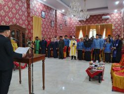 Pemkab Bengkulu Utara Lakukan Pengambilan Sumpah Janji Jabatan
