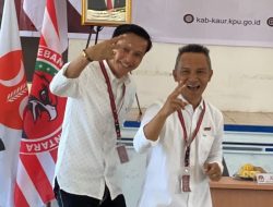 Rapat Pleno, KPU Kaur Tetapkan Gusril-Hamid Sebagai Bupati dan Wabup Terpilih 2025-2030