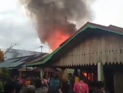 Kebakaran Kembali Terjadi, Hanguskan 2 Unit Warung Di Kepahiang
