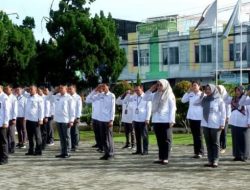 KPU Provinsi Bengkulu Gelar Apel Mingguan