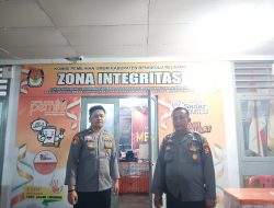Polres Bengkulu Tengah Tingkatkan Pengamanan Kantor KPU