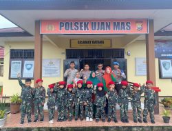 Polsek Ujanmas Undang Siswa-Siswi TK Bunda Putri