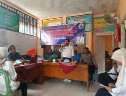 Polsek Manna Hadiri Musyawarah Tetapkan Calon Penerima BLT