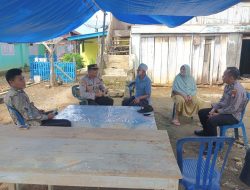 Kapolsek Kedurang Ilir Jalankan Program Rehab Rumah