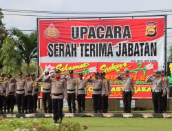 Polres Seluma Gelar Upacara Sertijab
