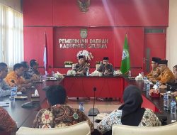 Pemkab Seluma Gelar Rakor Terkait Pelantikan, Bupati & Wakil Terpilih