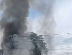 Kebakaran Kios Di Kepahiang, Sempat Terjadi Ledakan