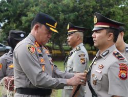 Kapolres Lebong Pimpin Upacara Sertijab